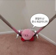 쌍쌍바양손에들고있는커비씨