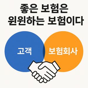좋은 보험은 윈윈(win-win)하는 보험이다.