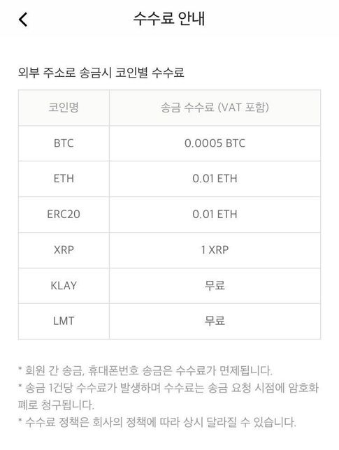 비트베리에서 루니버스로 아하토큰 출금시 수수료가 필요하나요?의 0번 째 이미지
