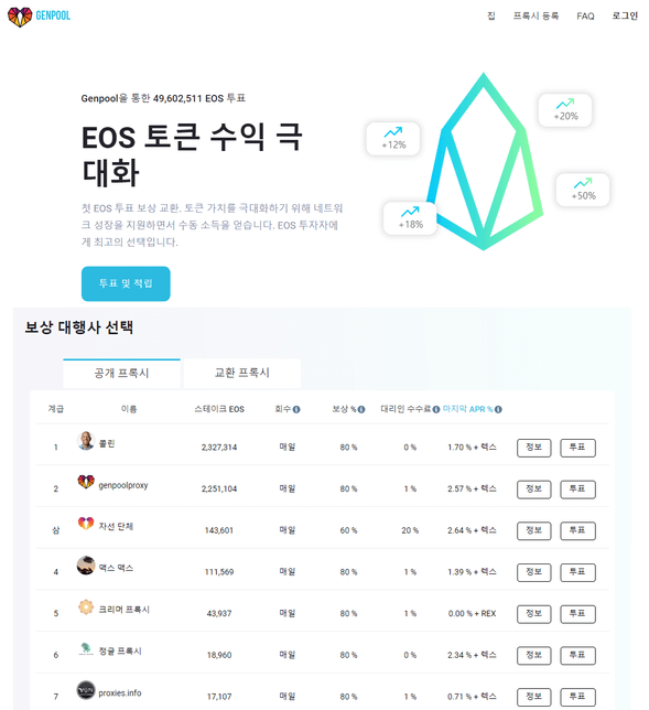 이오스 스테이킹 보상은 어떻게 받나요?의 2번 째 이미지