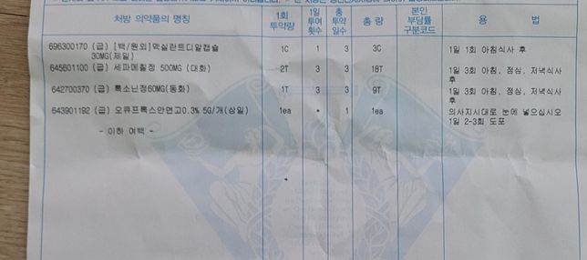 약사님 약에 대해서 궁금한 점이 있어서 질문드립니다.의 0번 째 이미지