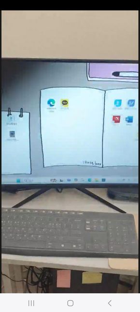 컴퓨터 모니터 이상증세 (동영상 사진 첨부)의 0번 째 이미지