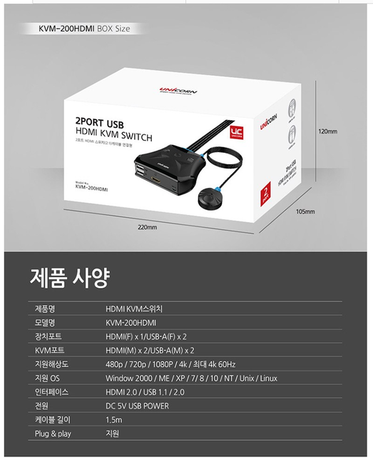 kvm스위치와 신호없슴이 나타나는 이유의 0번 째 이미지