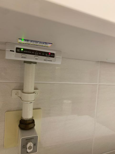 질문 가스 누출 차단기 이거 정상인가요?의 1번 째 이미지