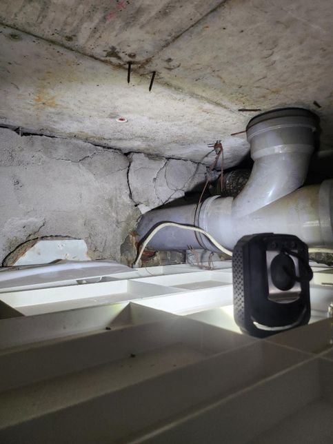 욕실 비트 고용관과 변기 오수관 누수관련의 0번 째 이미지