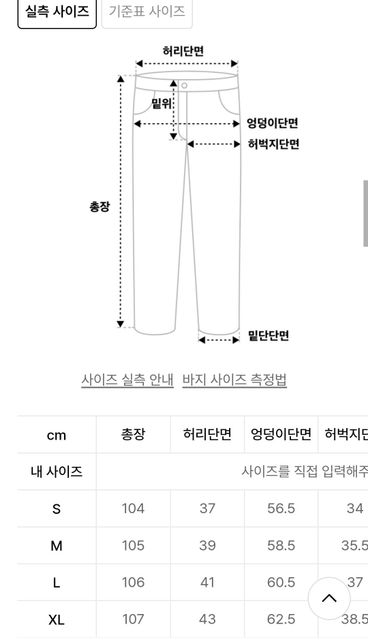 청바지 총장 길이가 좀 긴거같은데 입어도될까요?의 0번 째 이미지