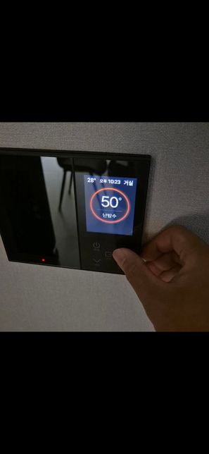 온도 온수 난방수 조절하는방법 부탁드려요의 1번 째 이미지