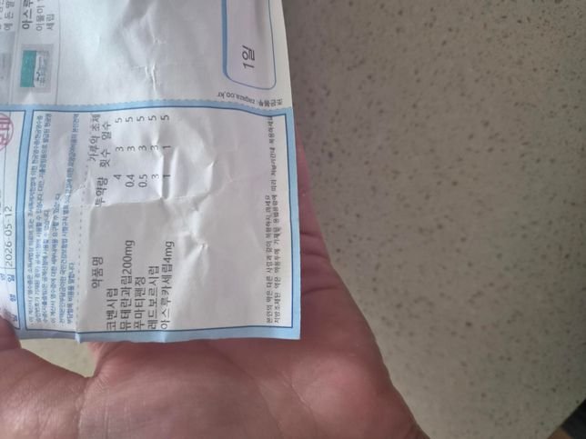 처방받은 약 복용간격 궁금한점이 있습니다.의 0번 째 이미지