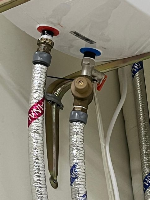 전기온수기 교체 후 감압밸브 쪽에서 물이 안나옴의 1번 째 이미지