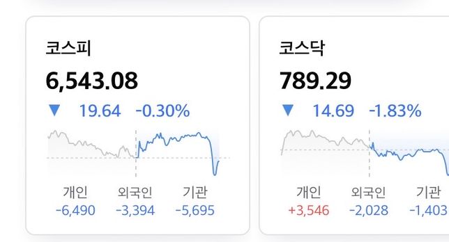 개인, 외국인, <mark>기관</mark>이 모두 <mark>매도</mark>하는 것이 가능한가요?의 0번 째 이미지
