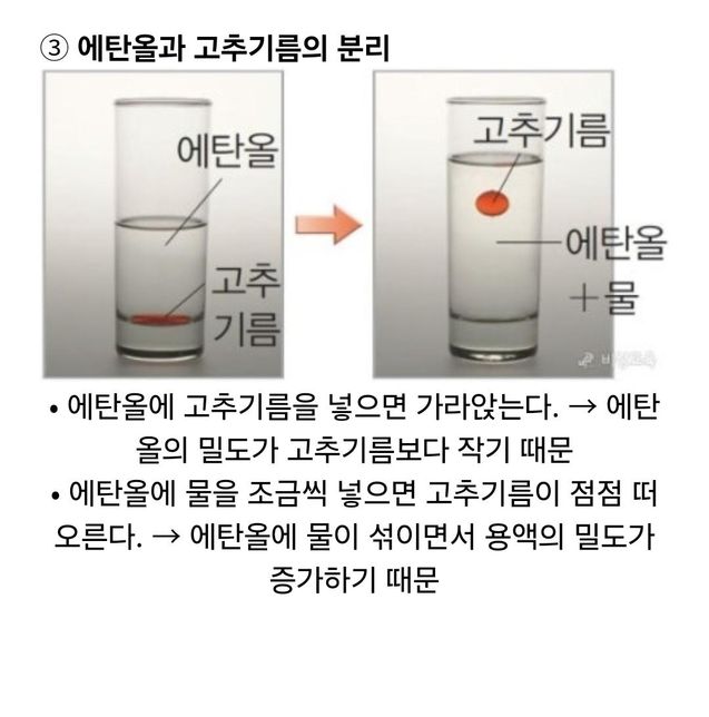 에탄올 수용액 질문입니다..자세한 답변 원합니다의 1번 째 이미지