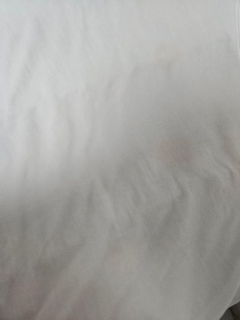 흰 옷에 묻은 붉은끼 얼룩이 매우 심한데 표백제로는 전혀 안빨려요의 0번 째 이미지