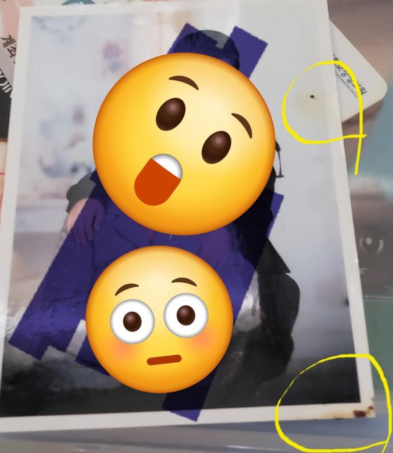 오래된 사진에 얼룩? 변색? 이렇게 될 수 있나요?의 0번 째 이미지