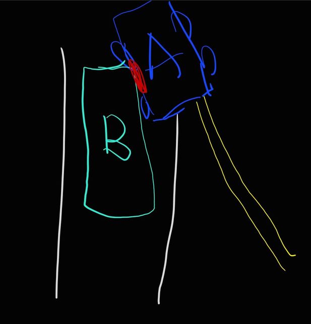 이렇게 사고가 났을때 과실비율 어느정도 나올까요?의 1번 째 이미지