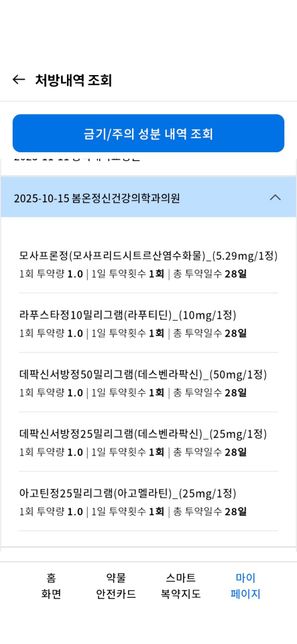 a형 독감 진단 받았는데 사진 약을 같이 먹었어요의 0번 째 이미지