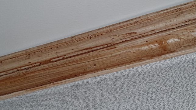 천정 몰딩의 누런 얼룩, 담뱃진일까요? 도배풀일까요?의 0번 째 이미지