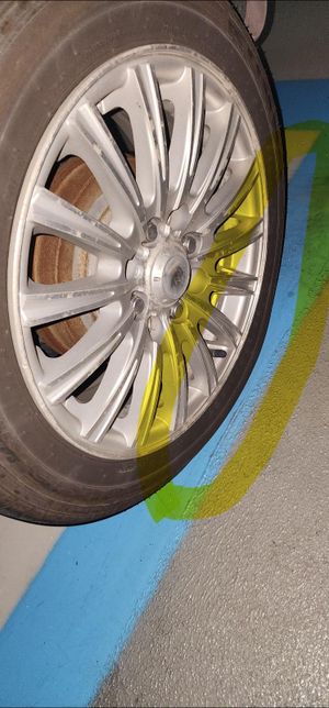 타이어가 부풀어있고 소리도 나요..의 0번 째 이미지