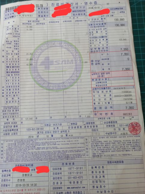 국가보훈대상자 본인 보훈위탁병원 진료후 진료비 청구시 비용 산출 문제의 0번 째 이미지