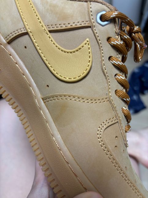 나이키 에어포스 된장포스 정가품 문의드립니다의 1번 째 이미지