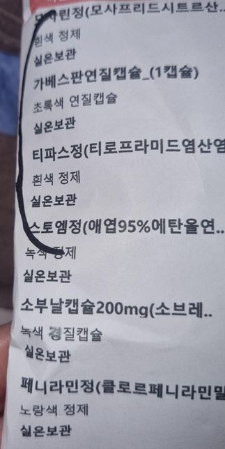 약~몸살 소화제 같이팃는데 어떻게먹어야 하나요의 1번 째 이미지