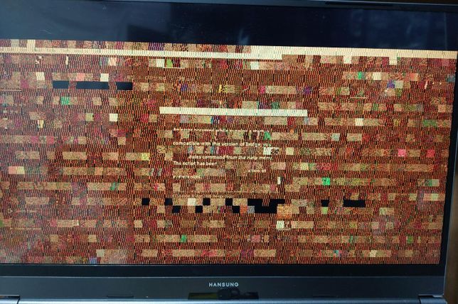 한성 노트북에서 오류가 발생했는데 왜 이럴까요?의 0번 째 이미지