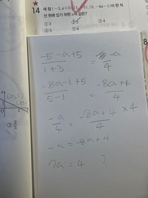 중 2 기말 기출 문제집 푸는데 답이 이상해요의 0번 째 이미지