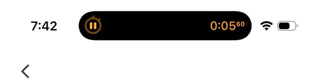 아이폰 17프로 스톱워치 질문있습니다.의 1번 째 이미지