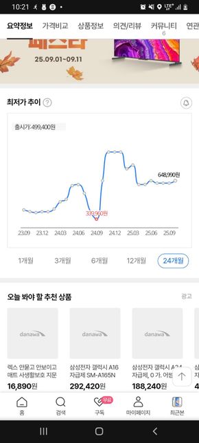 갤럭시A34 출고가보다 가격이 왜 더 오르나요?의 0번 째 이미지
