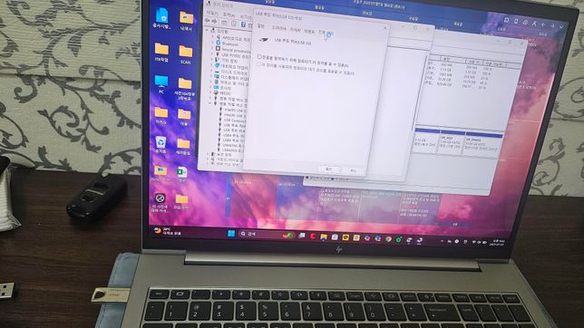 노트북 USB 전원안들어오고 인식불량의 0번 째 이미지