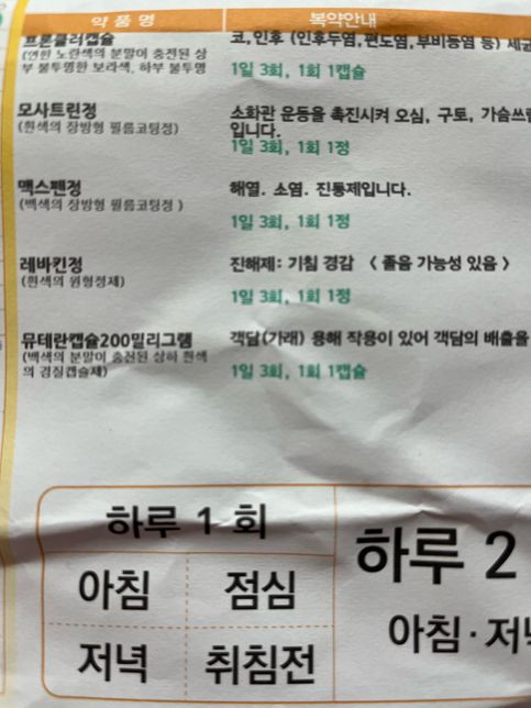 이 약먹고 8시간정도 뒤에 술마셔도 될까요?의 0번 째 이미지