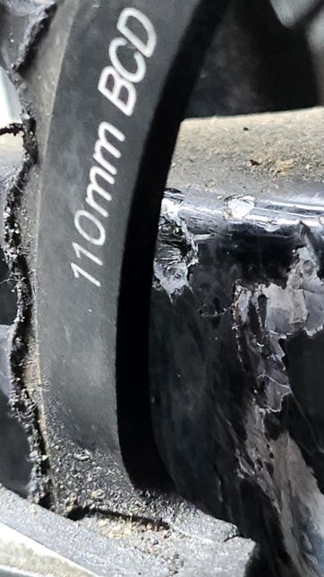 자이언트 TCR 카본프레임 크랙일까요의 2번 째 이미지