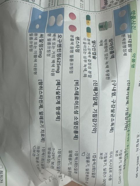 오구멘틴정이랑 바이크라정중에 뭐가 더 방광염에 효과가 좋나요?의 0번 째 이미지