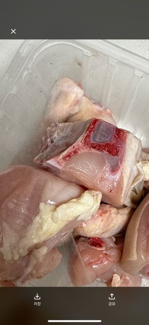 닭 절단육 닭가슴살 부위 질문입니다 .의 0번 째 이미지