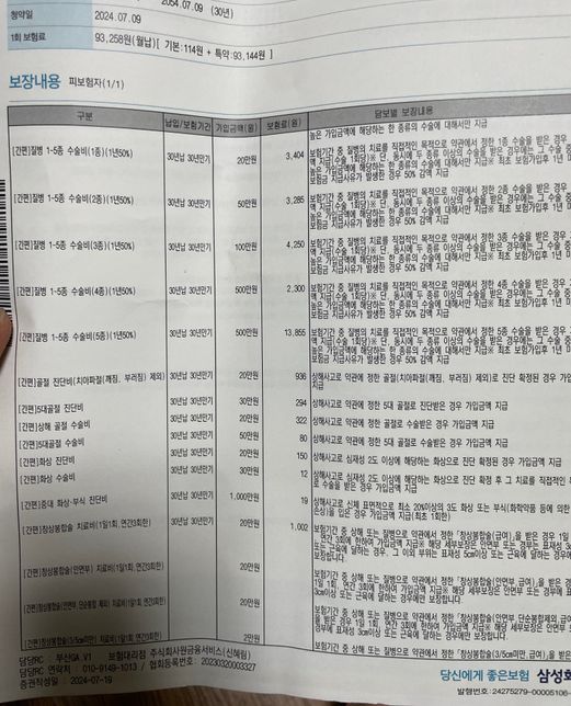 저희 아버지가 보험을 들어왔습니다. 이게 괜찮은건가요?의 2번 째 이미지