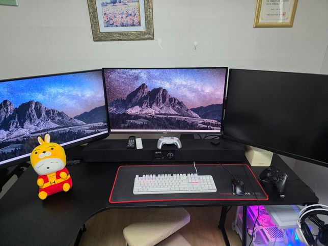 트리플모니터 파워킨후 하나 안켜짐 해결방법의 0번 째 이미지