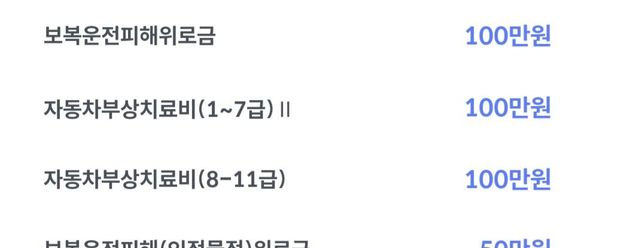 자동차 부상치료비 금액이 알고싶어요의 0번 째 이미지