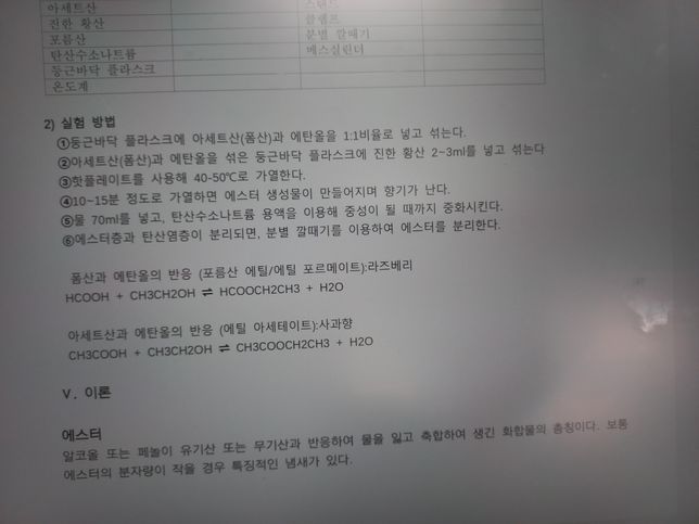 인공 향 합성 실험에서 이렇게 하는 거 맞을까요?의 0번 째 이미지