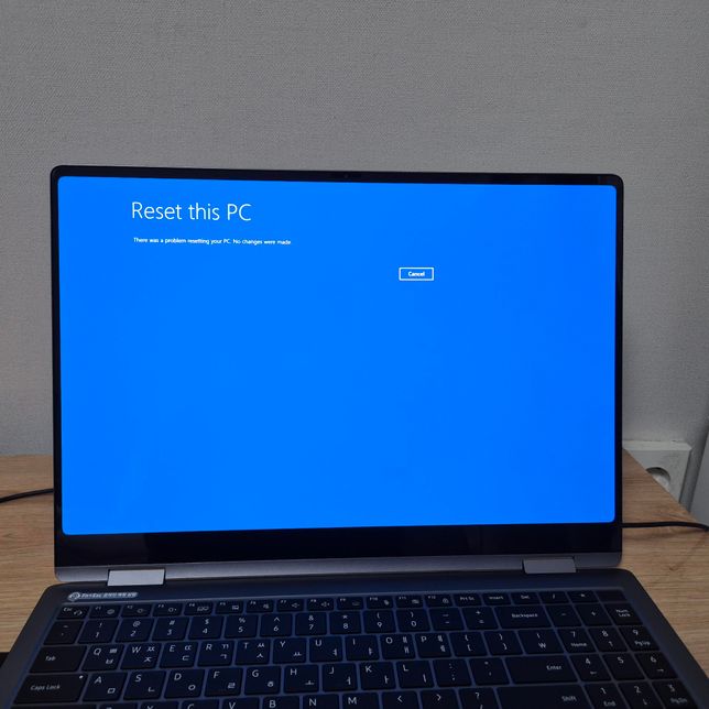 노트북 초기화 오류가 뜨는데 초기화 방법 좀 알려주세요의 0번 째 이미지