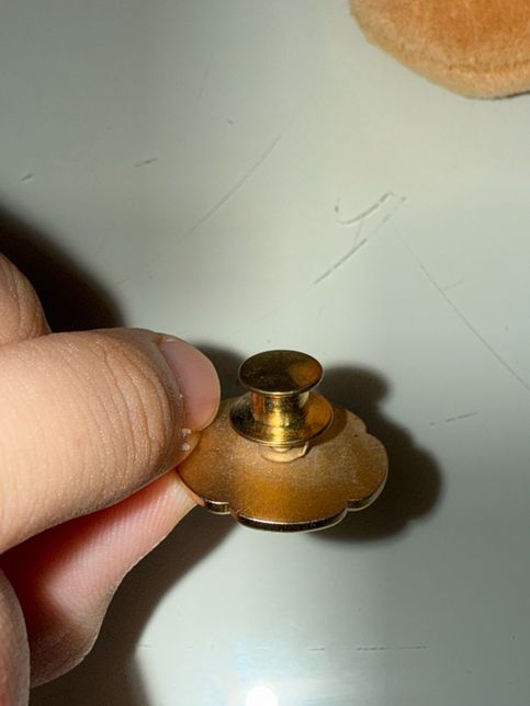 이렇게 신기하게 생긴 핀뱃지 어떻게 빼나요?의 1번 째 이미지