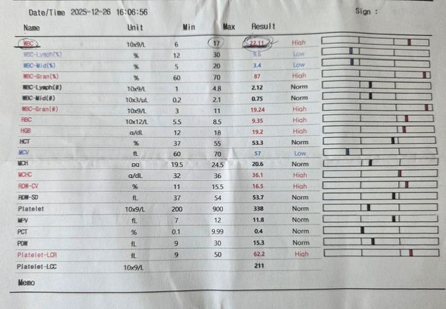 강아지가 혈변과 구토를해서 어떤치료를 해야될까요?의 1번 째 이미지