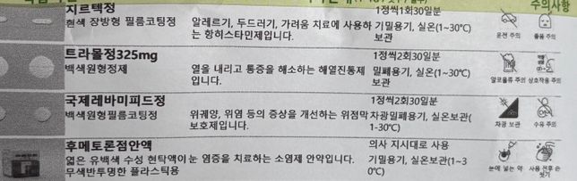 처방받은 약이랑 게보린 같이 먹어도 될까요?의 1번 째 이미지