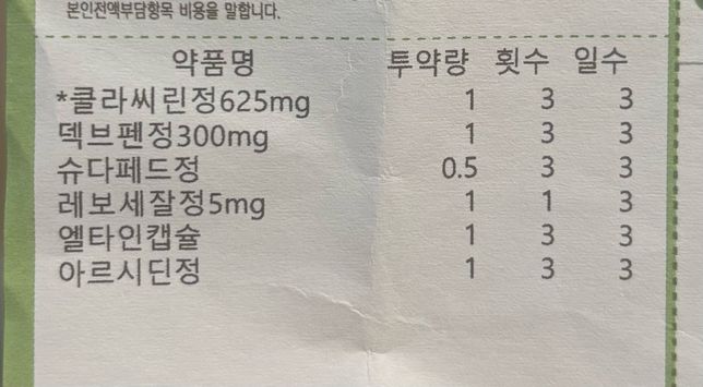 감기약 아침 점심 복용 텀 3시간 괜찮을까요?의 0번 째 이미지