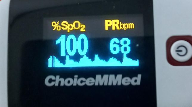 산소포화도 측정에 대해 궁금합니다.의 0번 째 이미지