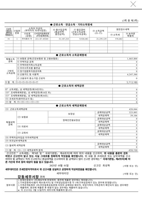 종합소득세 환급금이 이게 맞을까요?의 0번 째 이미지