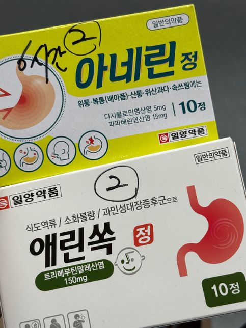 사진 속 해당 약들과 피임약 야즈 같이 복용해도 될까요?의 0번 째 이미지