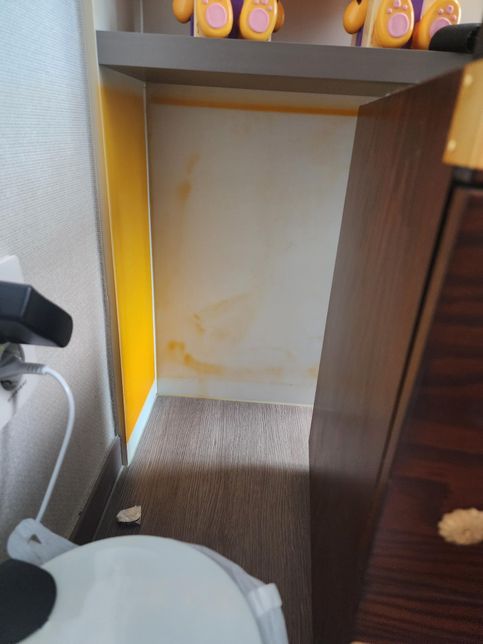 가구 물들었을때 제거나 방법좀...의 0번 째 이미지