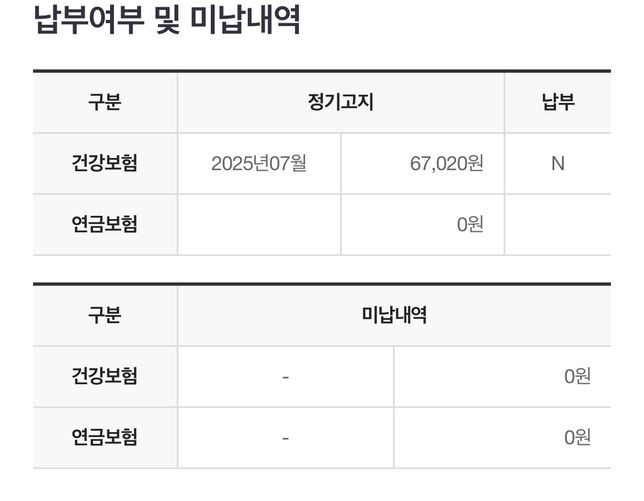 지역가입자 건강보험료 3개월분이 한번에 부과됐어요의 0번 째 이미지