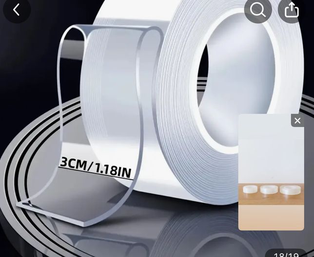 벽지에 양면테이프가 강력하게 붙었을때ㅜ 벽지 안까지고 때어내는법의 0번 째 이미지