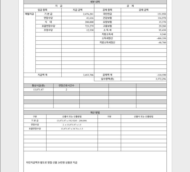 월 중간 퇴사 시 정확한 퇴직금 산정 기준이 궁금합니다의 1번 째 이미지