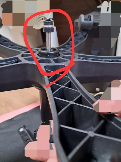 의자 중심봉 수리 어떻게 해야합니까?의 1번 째 이미지